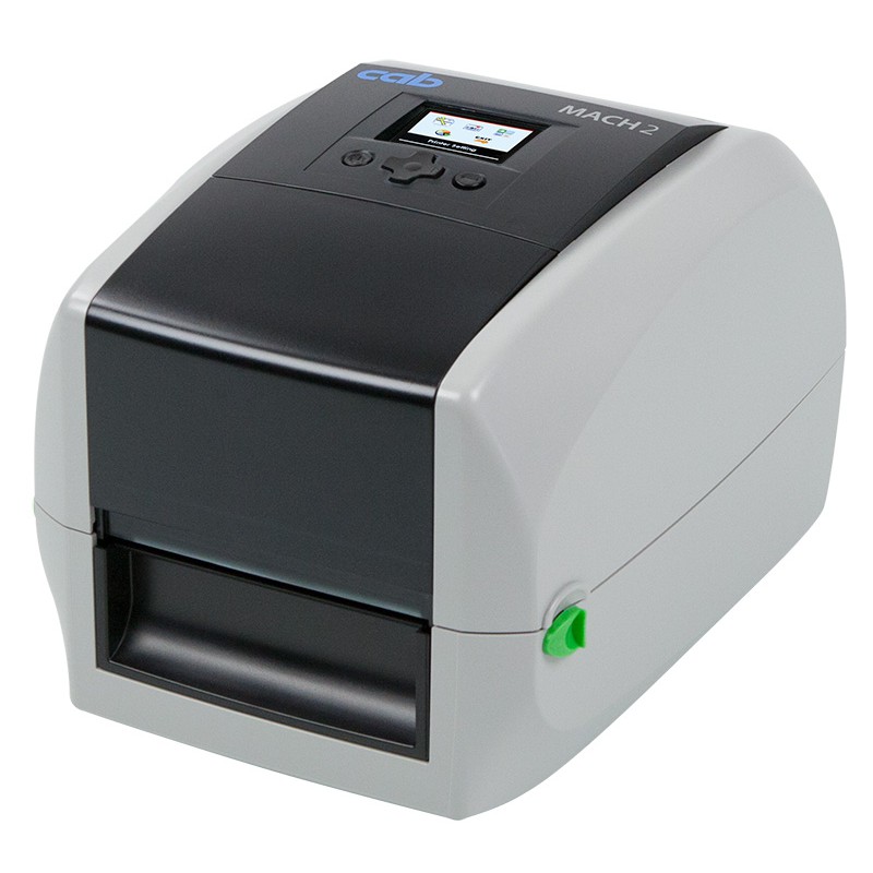 CAB MACH2/300 THERMAL TRANSFER RIBBON BARCODE LABEL PRINTER 300DPI