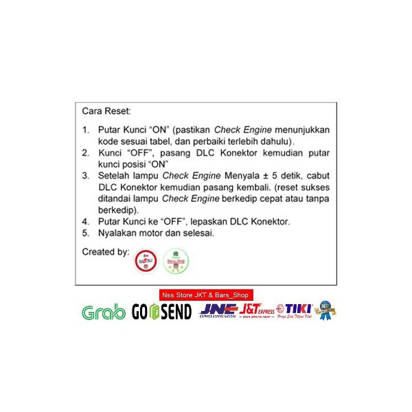 Jual DLC Connector PGMFI Honda Reset ECU Terbaru