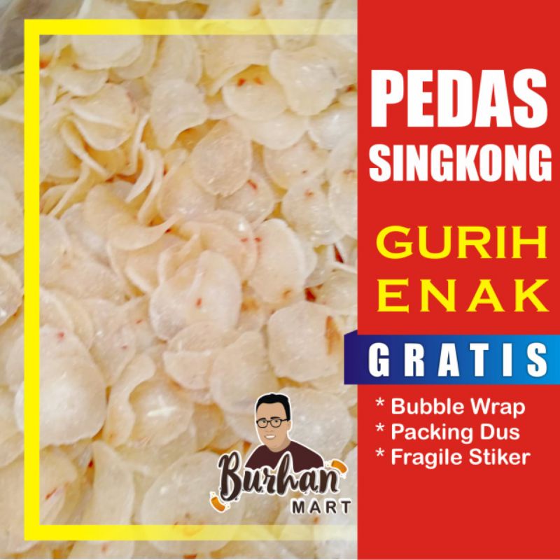 

Kerupuk Pedas Singkong 250gr | Enak, Murah, Renyah dan Mudah Digoreng