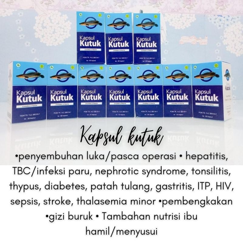 KAPSUL KUTUK MABRUUK KAPSUL EKSTRAK IKAN KUTUK ORIGINAL (60KAPSUL)