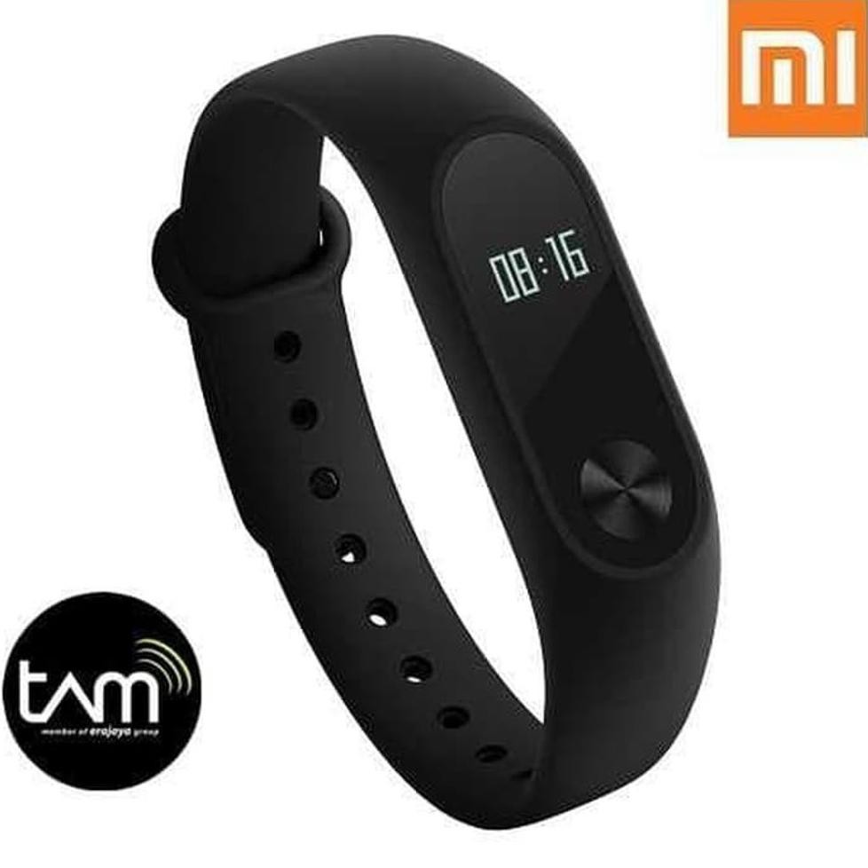 Smartwatch Jam - Jam Tangan Pria Xiaomi Mi Band 2 Ori Smart Bracelet Smartwatch Miband 2 Original
