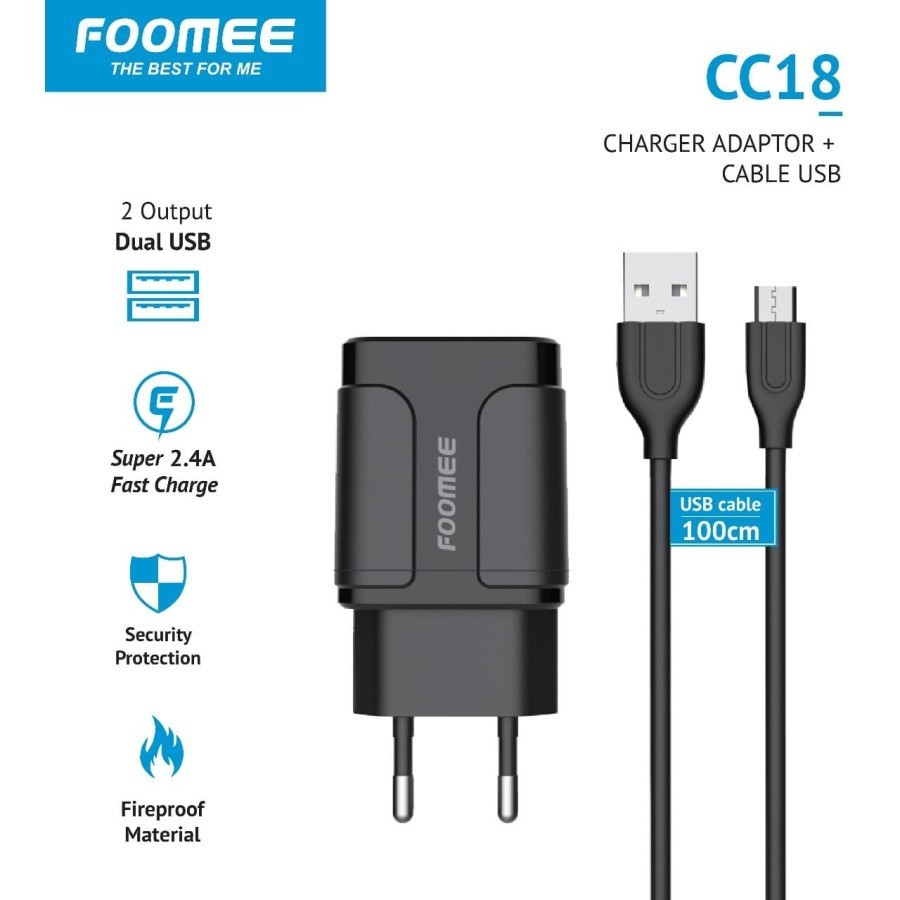 Travel Charger FOOMEE CC18