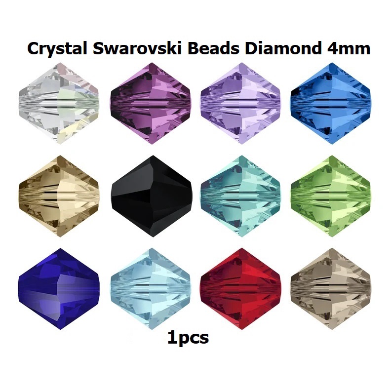 Bahan Gelang Swarovski Bahan Premium/Diamond 5328 4mm Harga/1pc