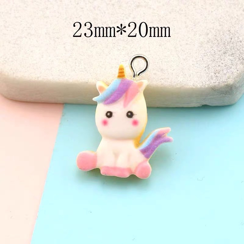 pet inc charms for necklace unicorn and friends