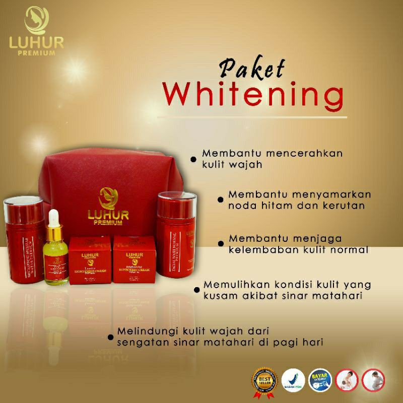 PAKET WHITENING LUHUR Skincare