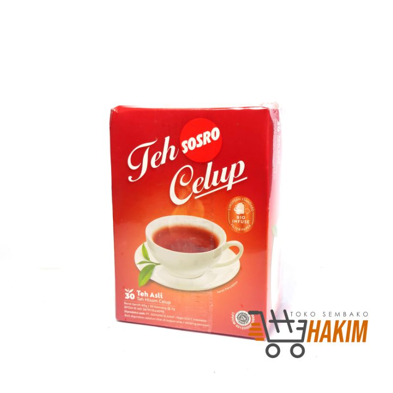 

Teh Sosro Celup 30teabag