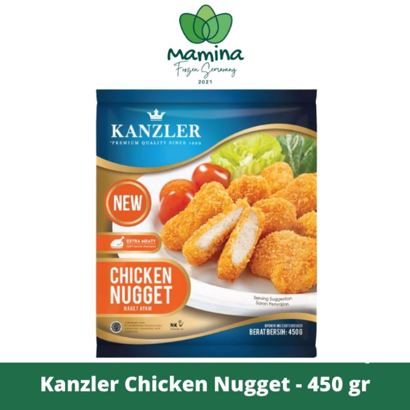 

Kanzler Nugget Ori 450gr Instan/Next Day Only