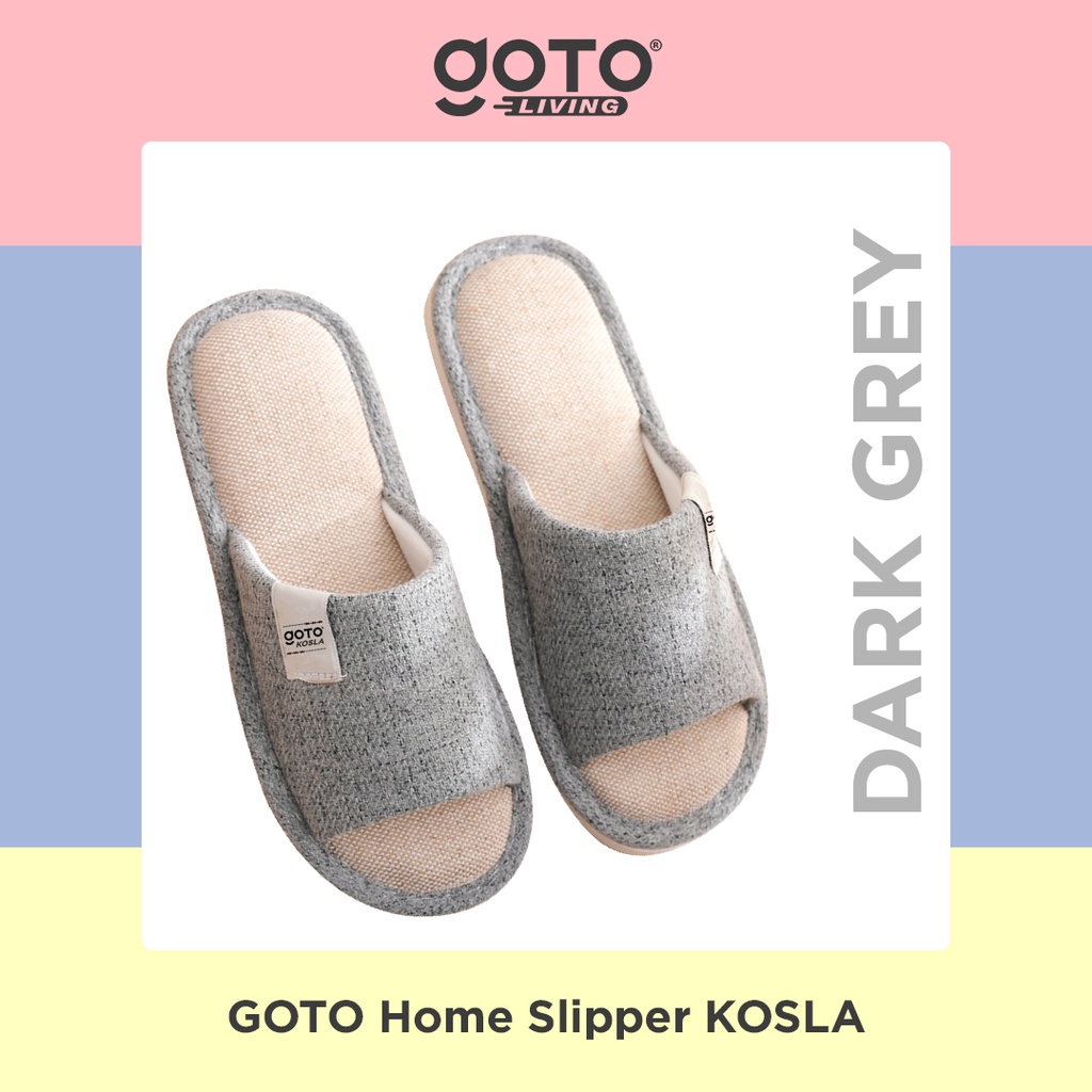 Goto Kosla Home Slipper Sendal Rumah Indoor Kamar Sandal Hotel Empuk-2