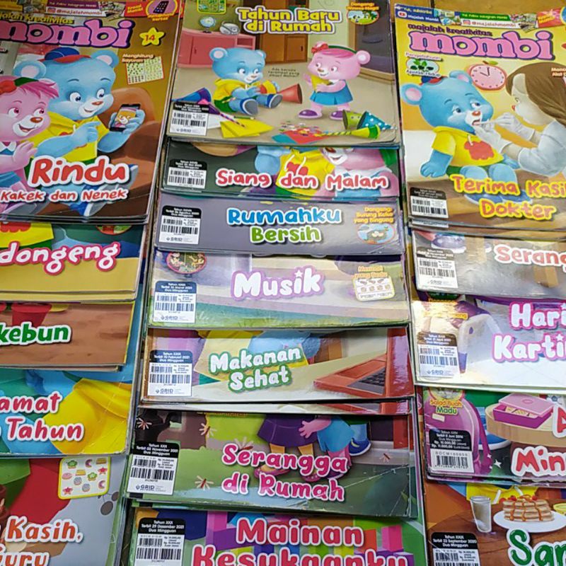 Majalah MOMBI. bekas