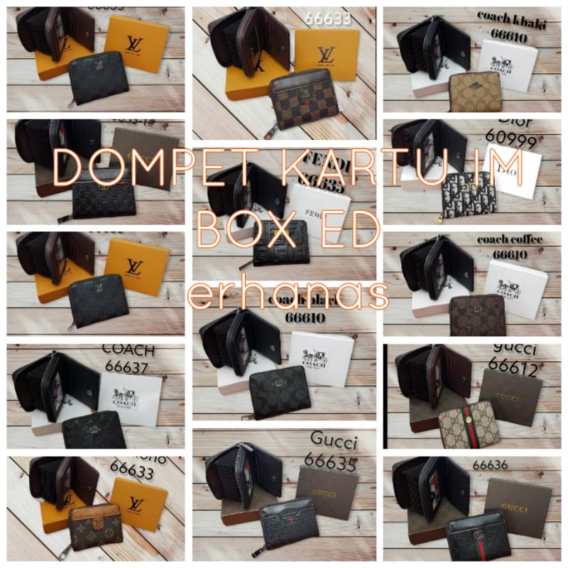 DOMPET KARTU WANITA DAN PRIA Imk