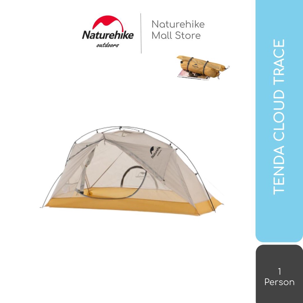 TENDA CLOUD TRACE ULTRALIGHT 1 ORANG CAMPING NATUREHIKE NH21ZP003