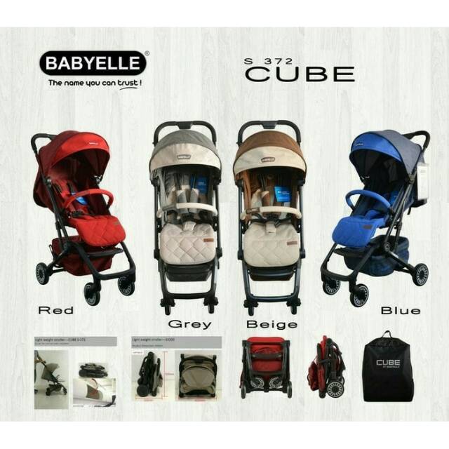 Stroller BabyElle S372 Cube