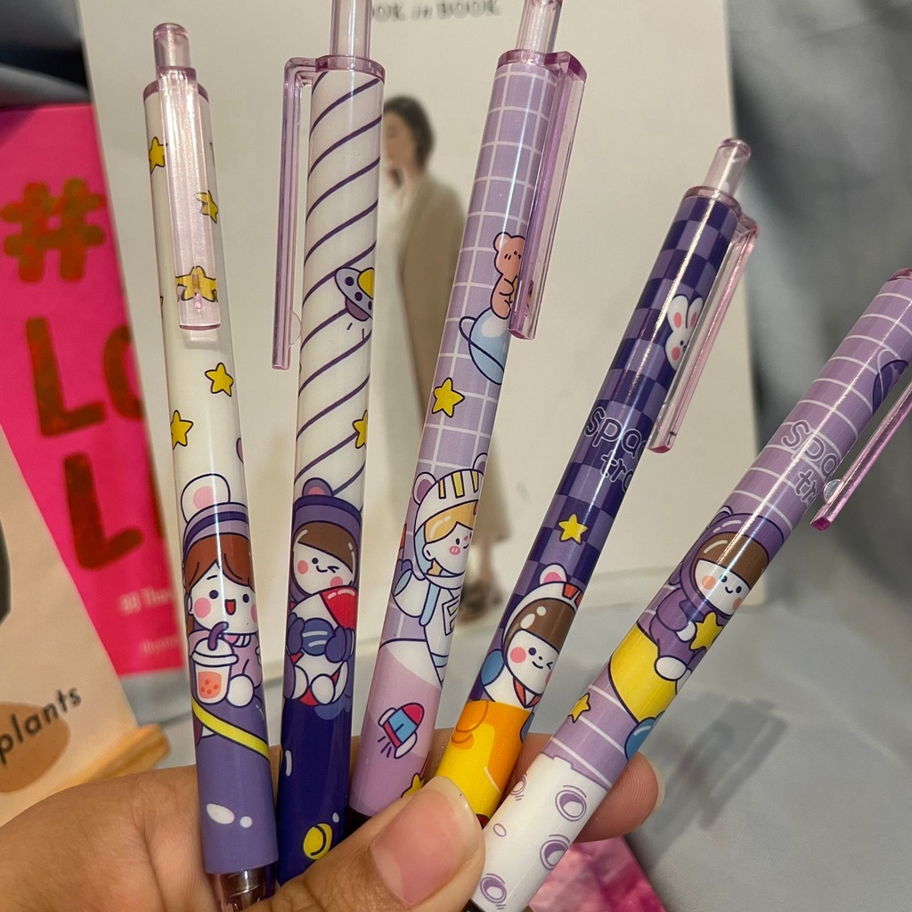 PULPEN CETEK GAMBAR ASTRONOT CUTE HARGA TERJANGKAU ADA 3 PILIHAN WARNA PEN MEKANIK GAMBAR ASTRONOT BEST IMPORT QUALITY BISA GROSIR DAN COD