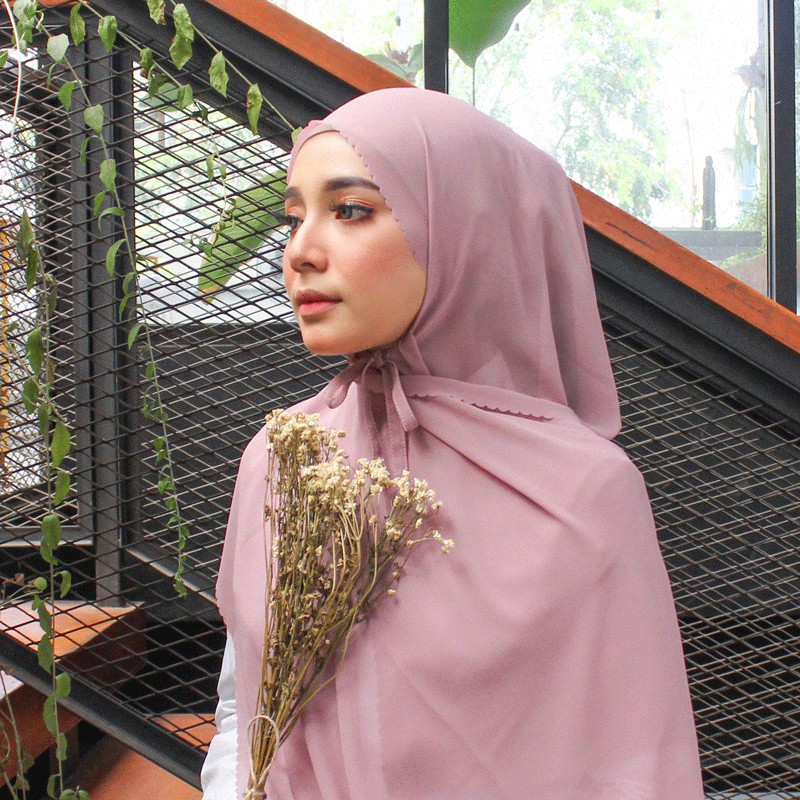 Pashmina tali diamond laser cut / Pashmina Instan tali Laser