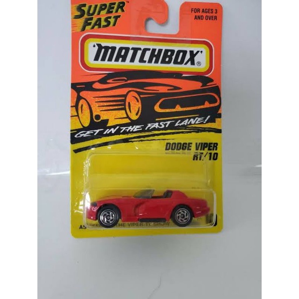 Matchbox Dodge Viper Superfast RARE