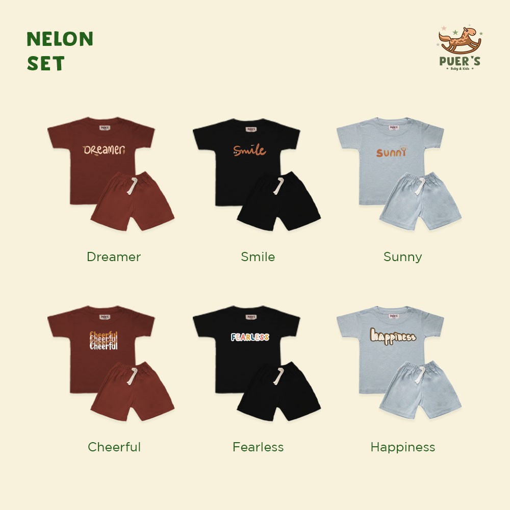 SETELAN ANAK PUER'S NELON SET (SETELAN ANAK UKURAN BESAR)