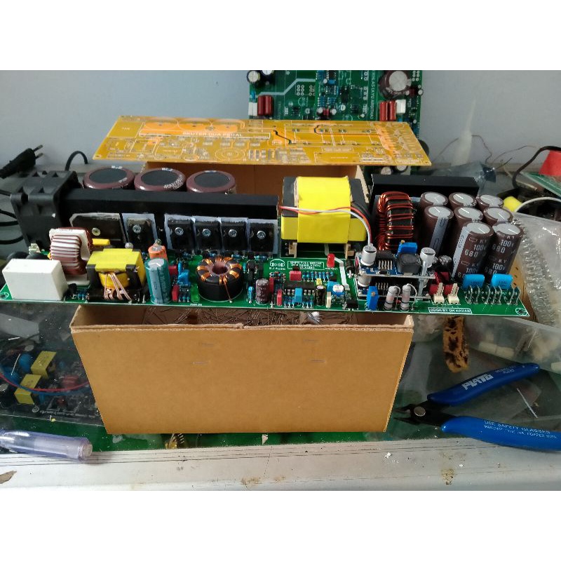 smps fullbridge regulasi  3000watt duallayer