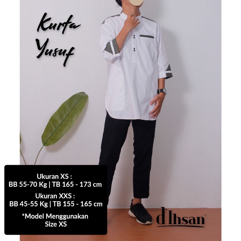 BAJU KOKO KURTA D'IHSAN/KOKO PAKISTAN YUSUF LENGAN 3/4