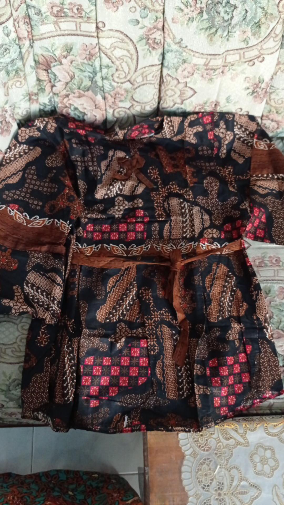 Maura Couple Sania Ruffle Batik Couple Ori Ndoro Jowi Garansi Termurah Shopee Kebaya Modern Seno 215