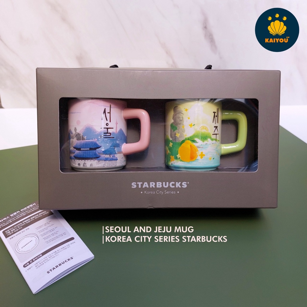 Jual mug starbucks korea seoul city dan jeju island Shopee Indonesia