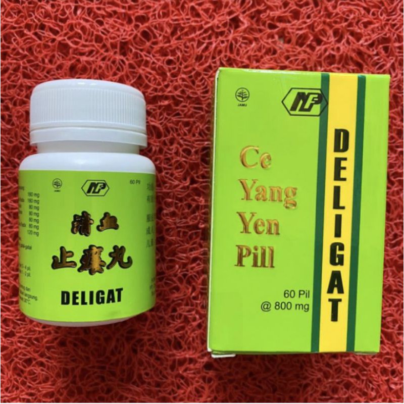Obat Alergi Gatal Cina China Ampuh CE Yang Yen Pils Biduat Delighat Deligat