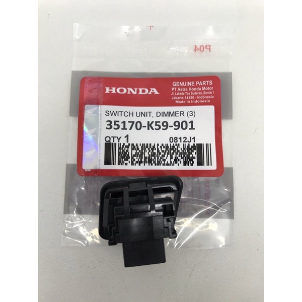 Tombol dim 3 Fungsi Vario 150 125 110 Led K59