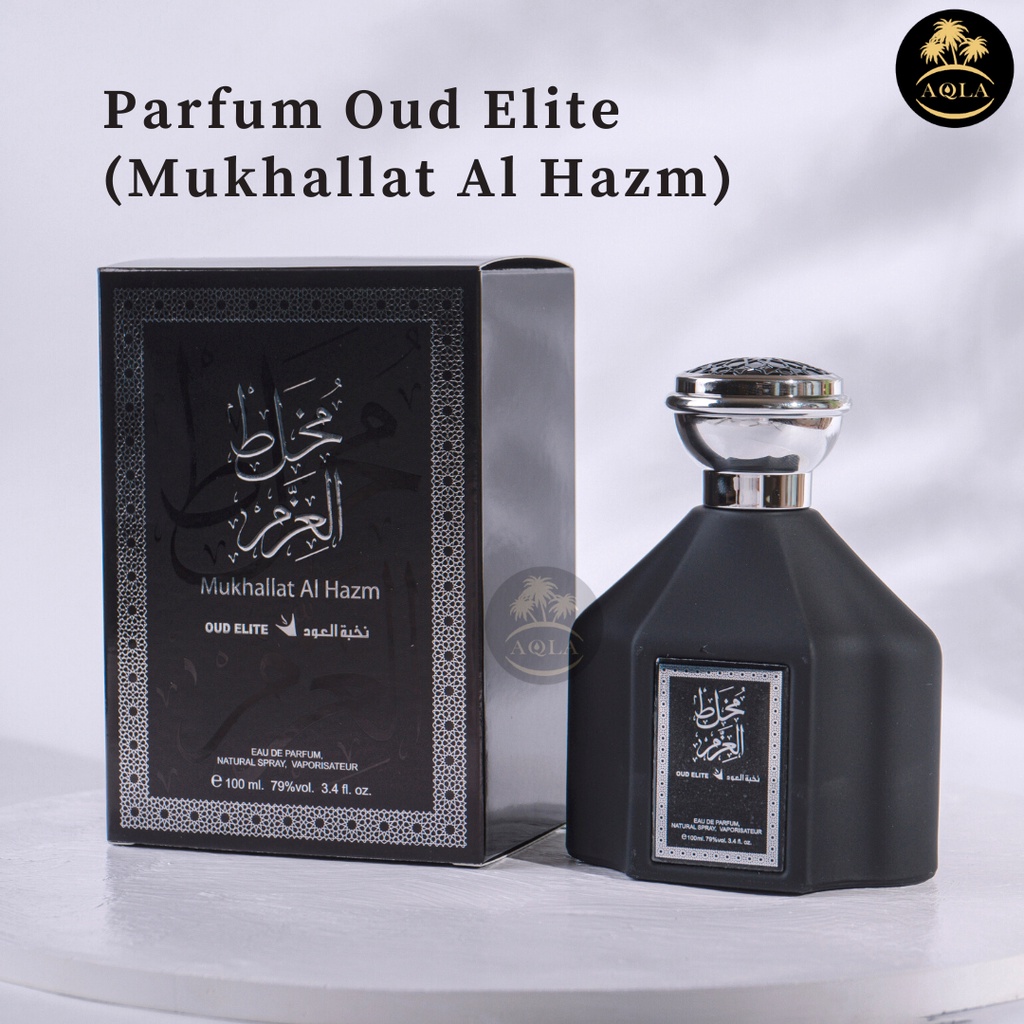 Parfum Oud Elite Mukhallat Al Hazm impor Saudi / Parfum Premium 100ml