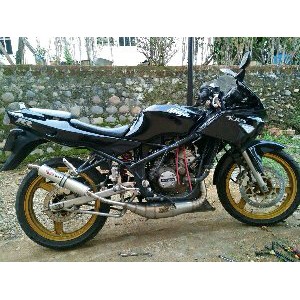 Knalpot Creampie Ninja RR tipe ns2 stainless Limited