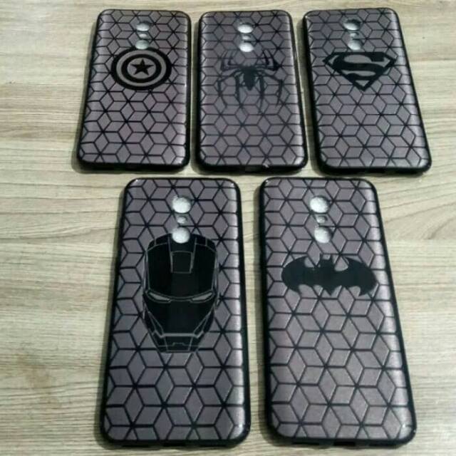 CASE MOTIF AVENGER BLACK SERIES 3D REDMI 5 PLUS