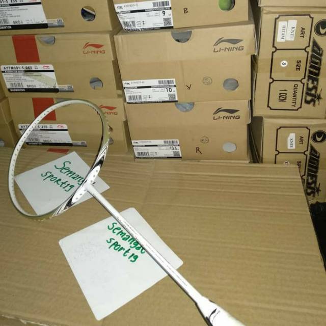 Windstorm 700/lll/lining/raket/badminton/bulutangkis/original/lll/III/III/ws/windstorm/700