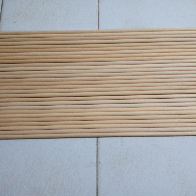 dowel kayu ramin 7 mm stick kayu bulat