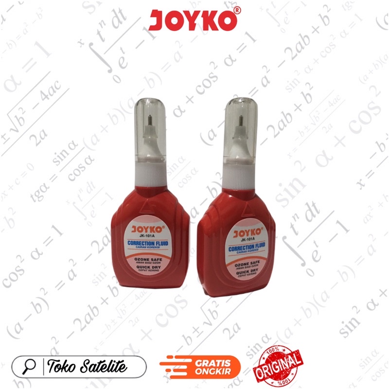 

Joyko Correction Fluid JK-101A Tipe Ex Cair Joyko