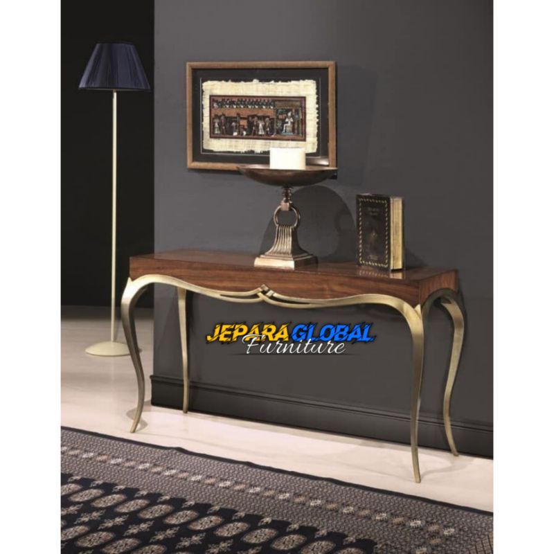 Meja console garengan duco europa (meja rias,meja dinding,meja tv,meja pajangan )