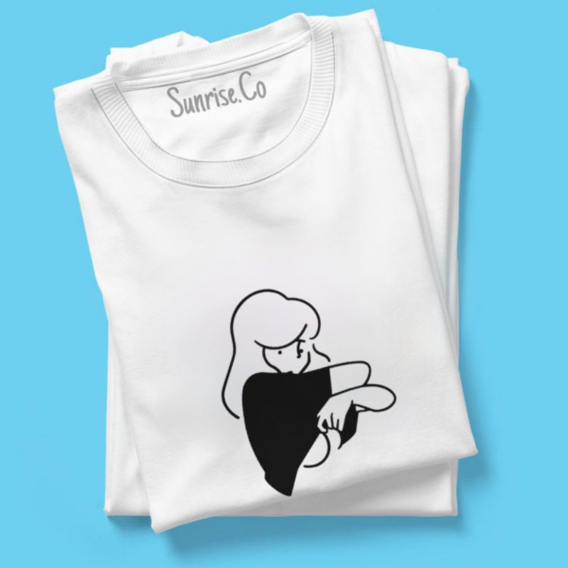 T-shirt Kaos KNTL Distro Pria Keren Baju Cowok Cewek Murah Katun Combed Premium Terbaru COD