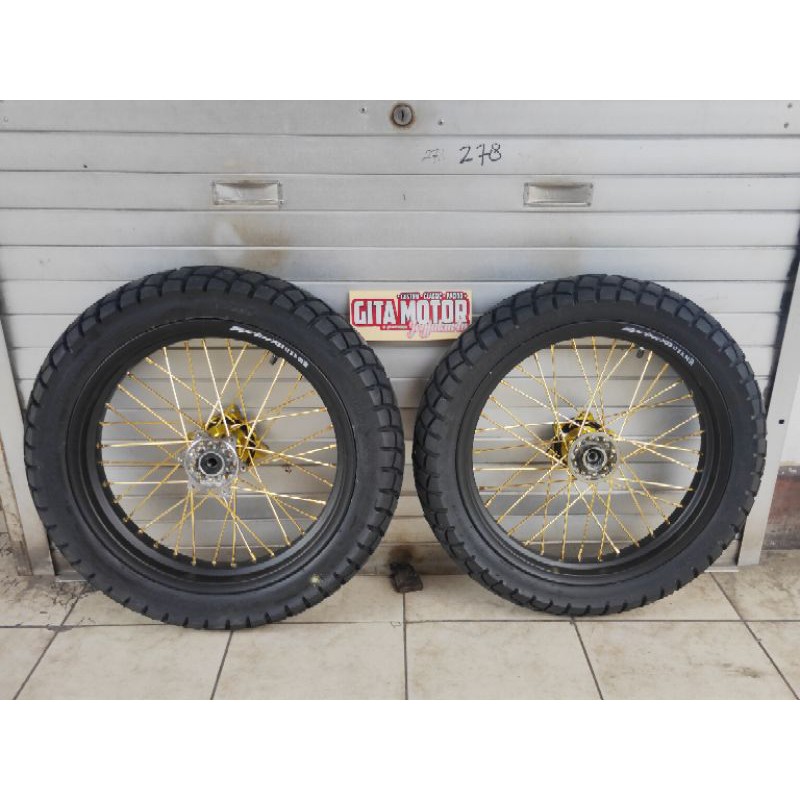 ban set supermoto klx ban trabas