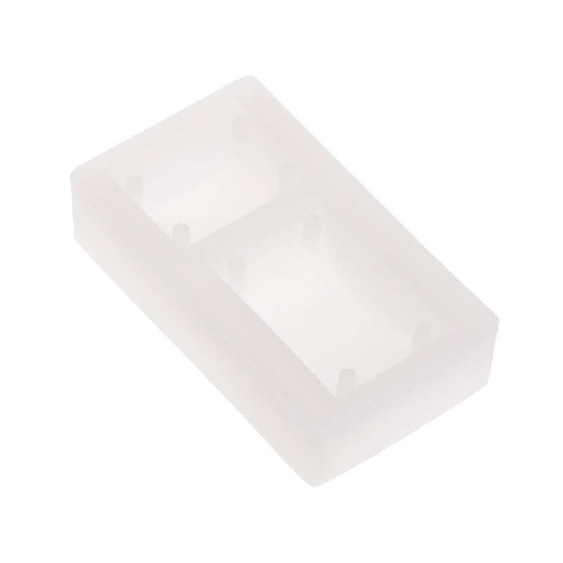 SIY  Rectangle Silicone DIY Mold Bracelet Pendant Jewellery Making Mould Resin Hole