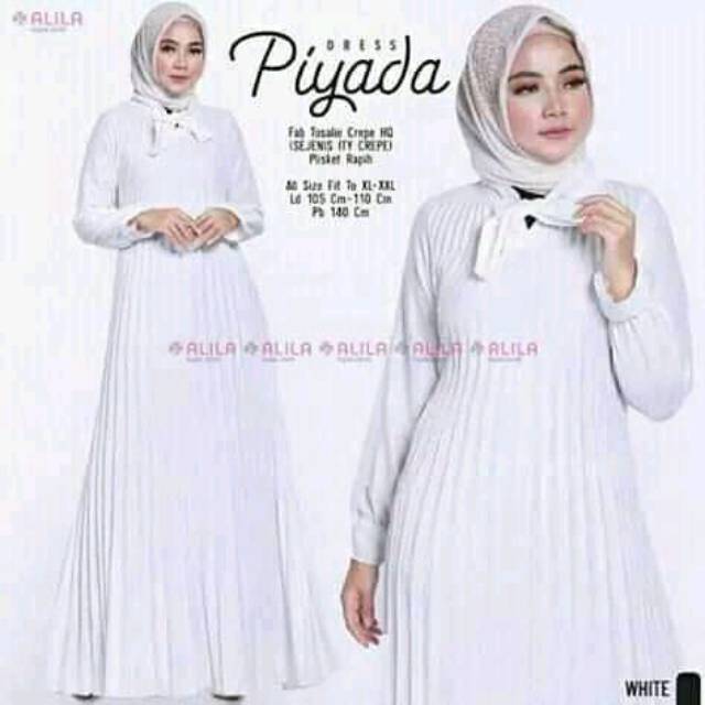 GAMIS PLISKET PUTIH JUMBO POLOS TERBARU/GAMIS PUTIH MAXY /GAMIS JUMBO PLISKET