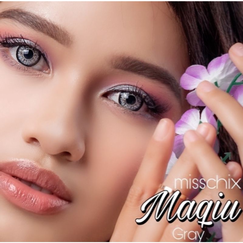 SOFTLENS MAQIU GREY / BROWN by MISS CHIX ( MOTIF MAKI )