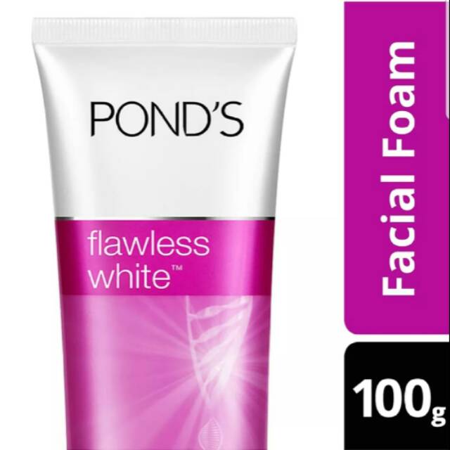 Ponds Flawless White Facial Foam 100 Gr