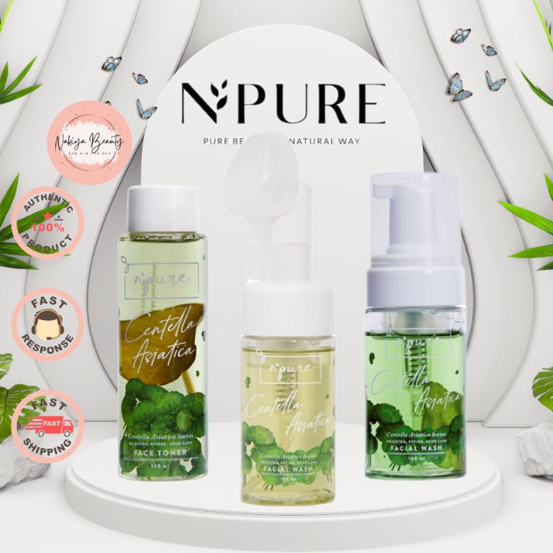 NPURE Face Wash Centella Asiatica | NPURE Centella Asiatica Face Toner