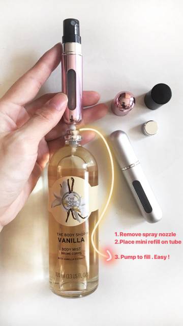 Perfume Botol Parfum Mini Travel Isi Ulang Refill Botol Refill Shopee Indonesia