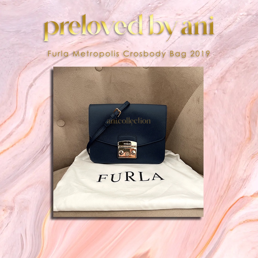 Preloved Furla Metropolis Crosbody Bag 2019 ( Authentic )