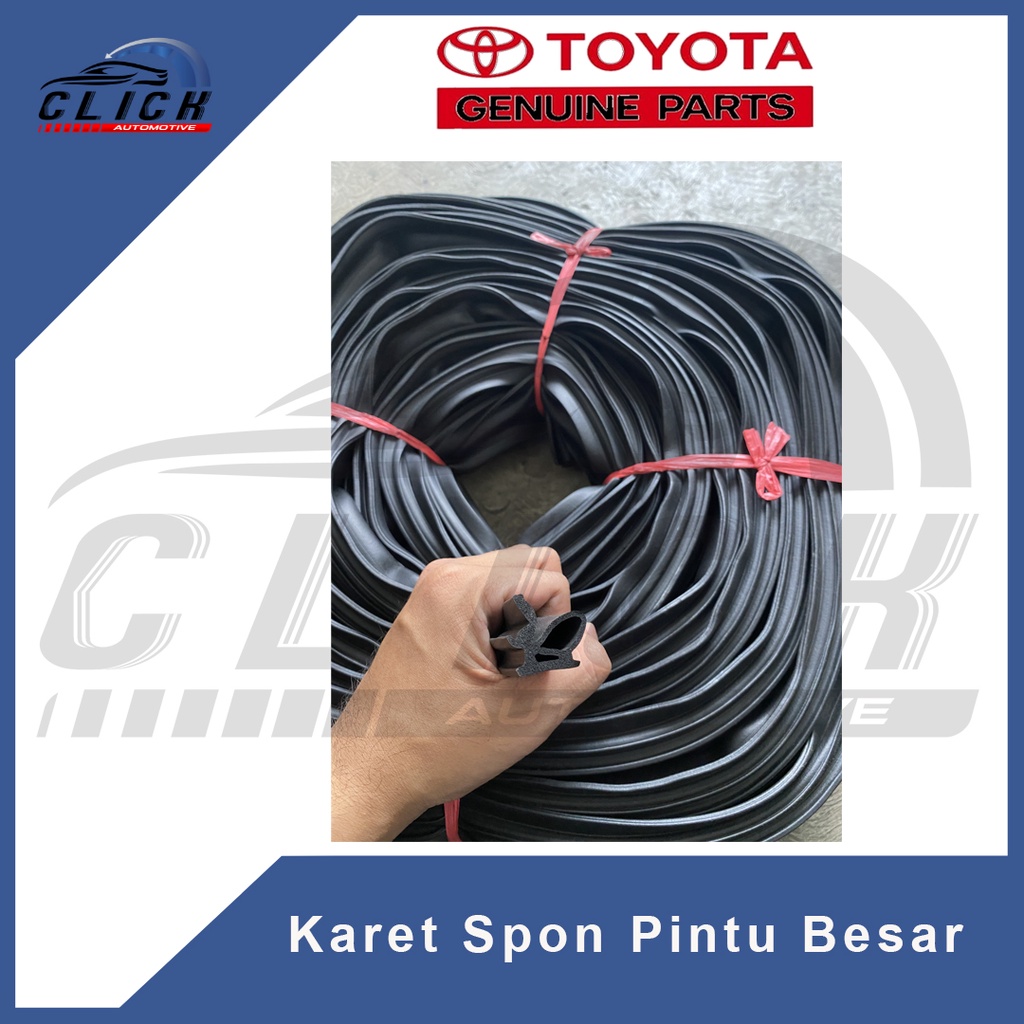 Karet List Pintu Balon Spon Besar Universal Semua Mobil Original Genuine Toyota