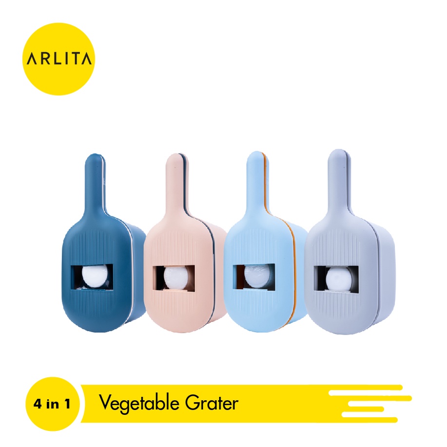 ARLITA VEGETABLE GRATER 4 IN 1 AVG-41 Parutan atau Pemotong Sayur Multifungsi