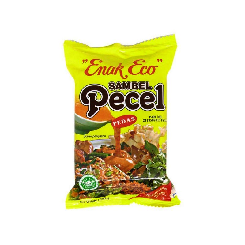 

Enak Eco Sambel Pecel pedas 185gr