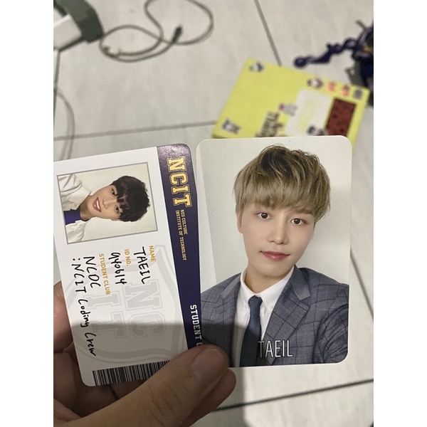 NCT127 Love holic A ver Taeil pc (bonus NCIT student card taeil)
