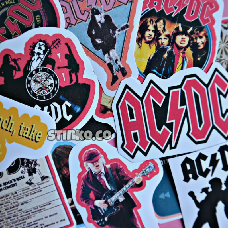 

[15PCS] STICKER ACDC ISI 15 STICKER ACDC