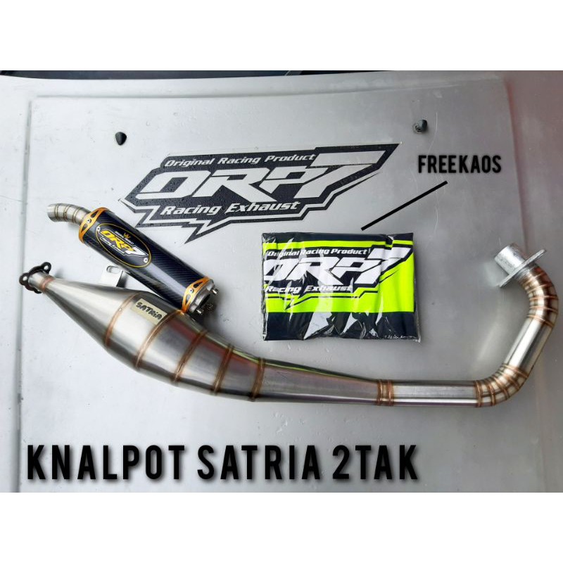 Knalpot Satria 2tak ORP7 Knalpot Satria 2tak murah Knalpot satria satria hiu satria 120
