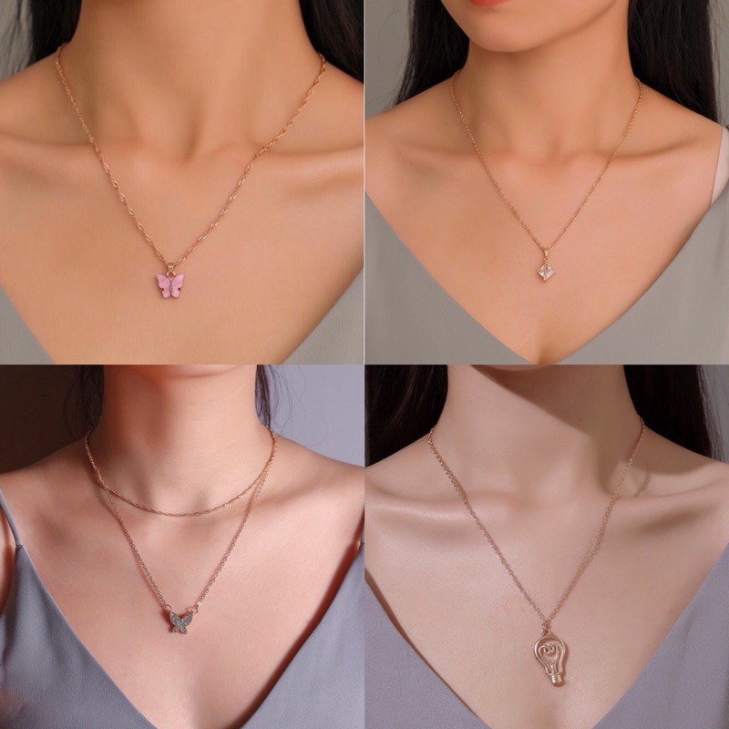 KALUNG MINIMALIS VERSI KOREA SIMPLE ELEGAN HARGA TERJANGKAU