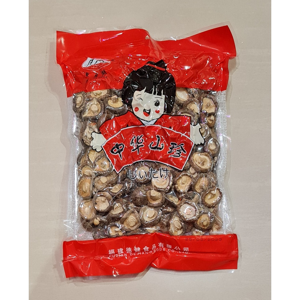 Jamur Kering Hioko DeJian Dried Mushroom / Jamur Shiitake 300 Gram